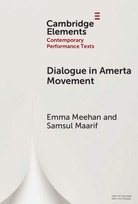 Dialogue in Amerta Movement