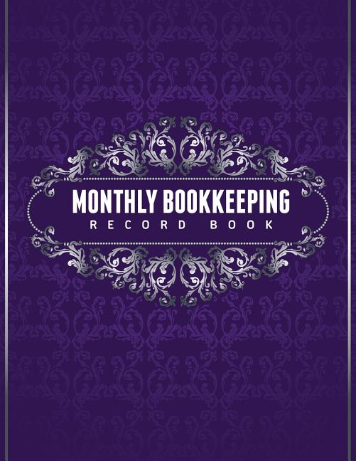 Monthly Bookkeeping Record Book
