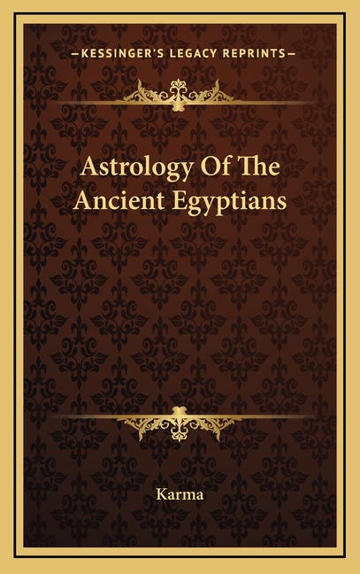 Astrology Of The Ancient Egyptians