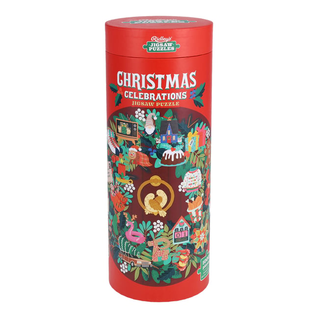 Christmas Celebrations 1000-Piece Jigsaw Puzzle
