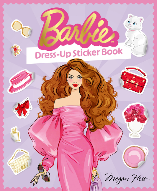 Barbie: Dress-Up Sticker Book