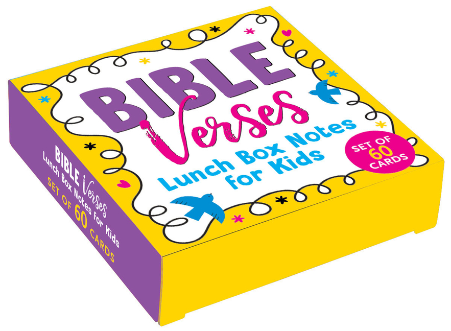 Bible Verses Lunch Box Notes for Kids (60 Cards)