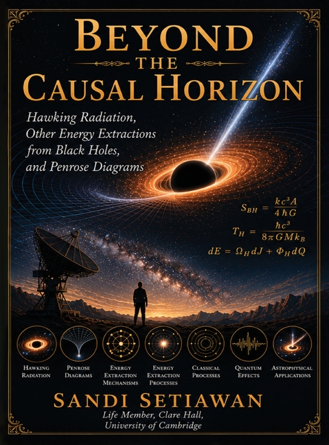 Beyond The Causal Horizon: Hawking Radiation, Other Energy Extractions from Black Holes, and Penrose Diagrams