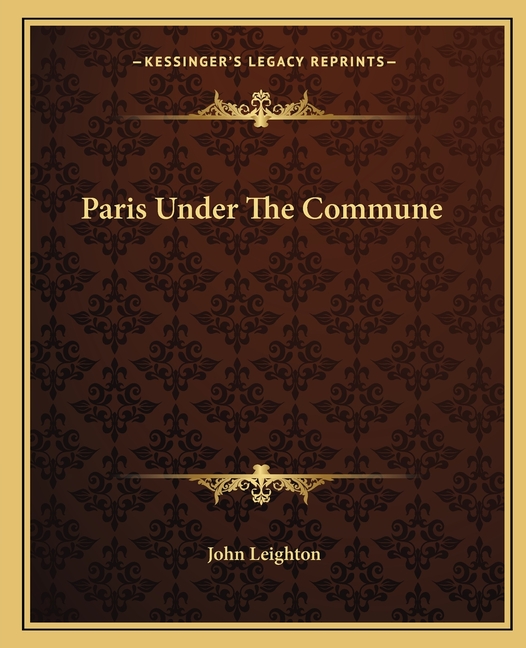 Paris Under The Commune