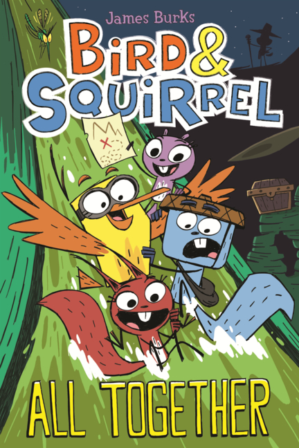 Bird & Squirrel All Together