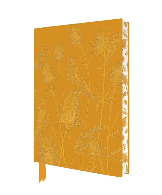 Polly Rose Morris: Gathering of Goldfinches Artisan Art Notebook (Flame Tree Journals)