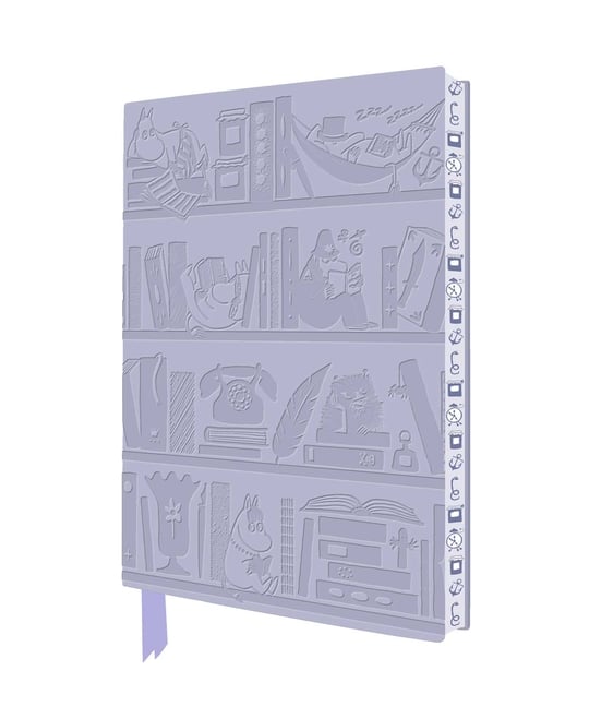 Moomin Bookshelves Artisan Art Notebook (Flame Tree Journals)