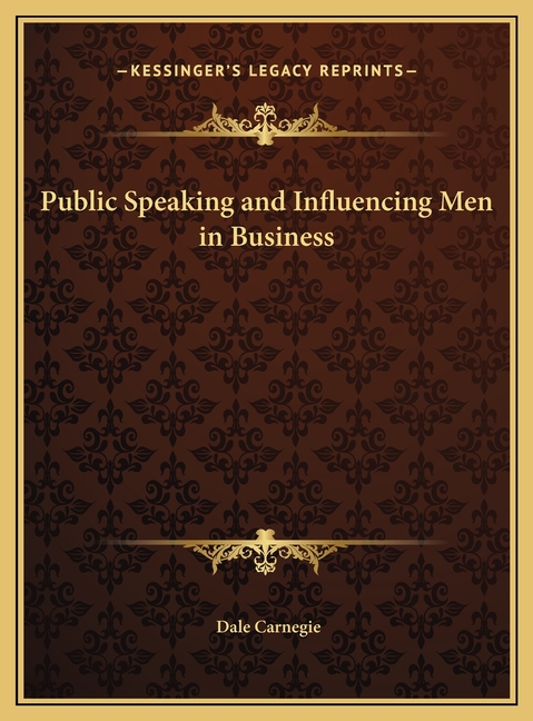 Public Speaking and Influencing Men in Business