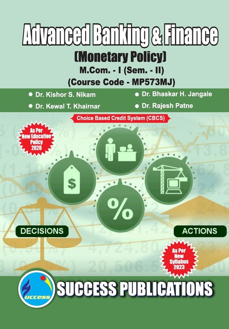 Monetary Policy, First Year, M.Com, Sem-II-English