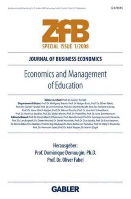 Economics and Management of Education