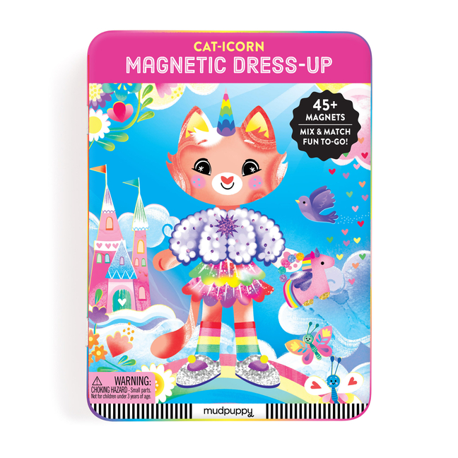 Cat-Icorn Magnetic Dress-Up Play Set