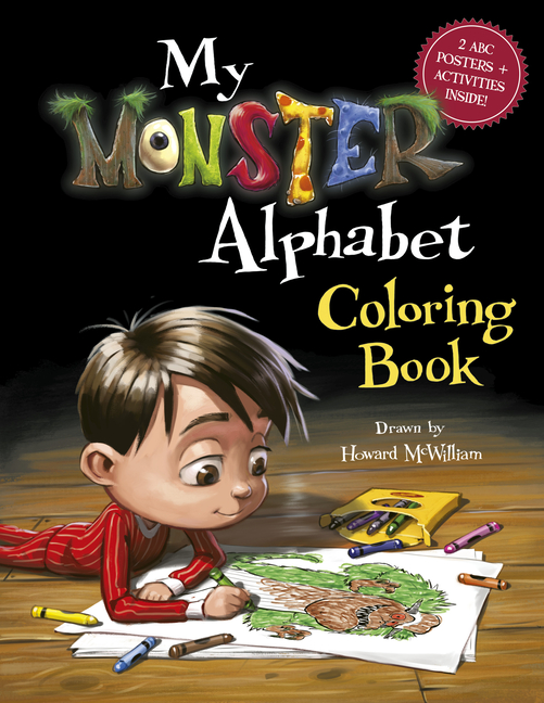 My Monster Alphabet Coloring Book