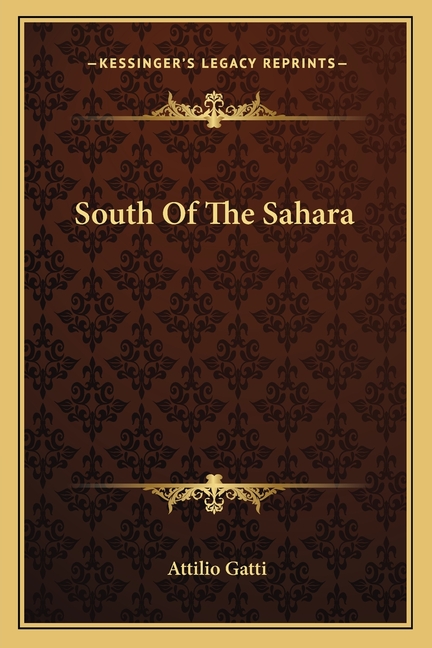 South Of The Sahara