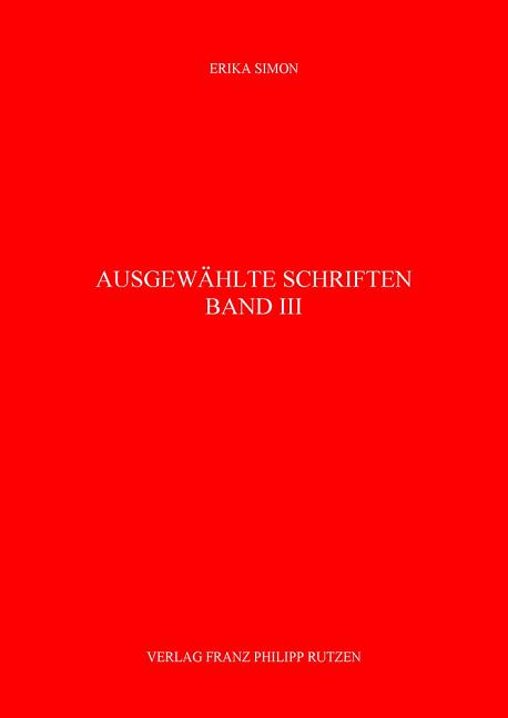 Ausgewahlte Schriften: Band III