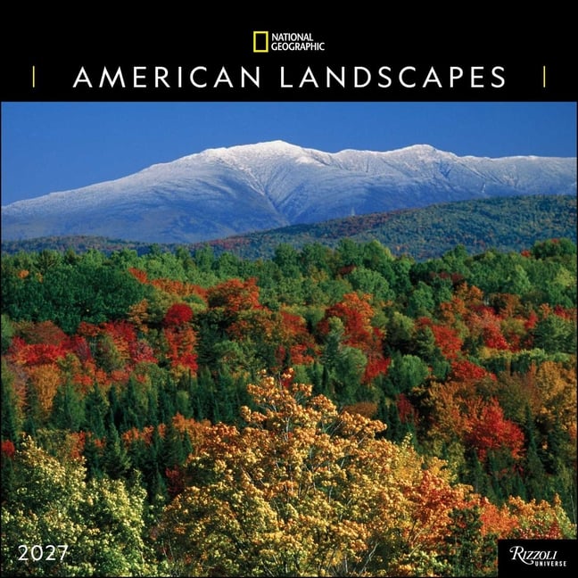 National Geographic: American Landscapes 2027 Wall Calendar
