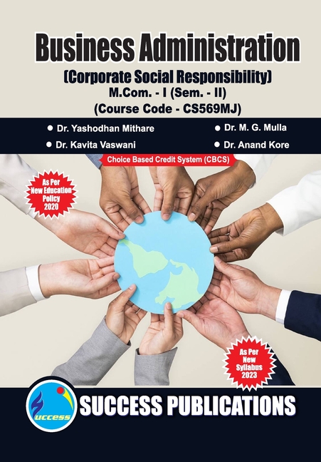Corproate Social Responsibility, First Year, M.Com, Sem-II-English