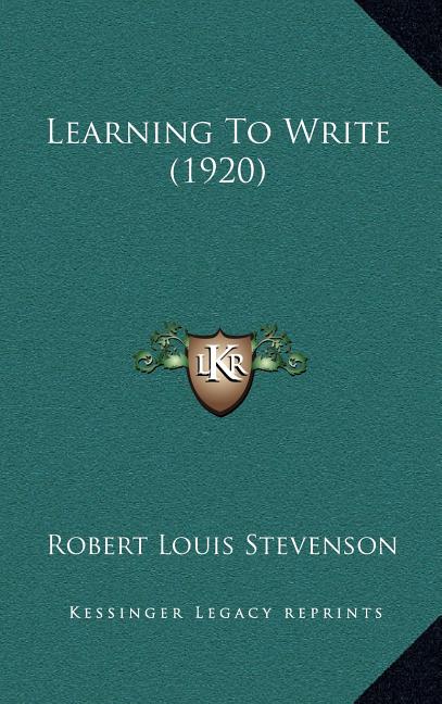 Learning To Write (1920)