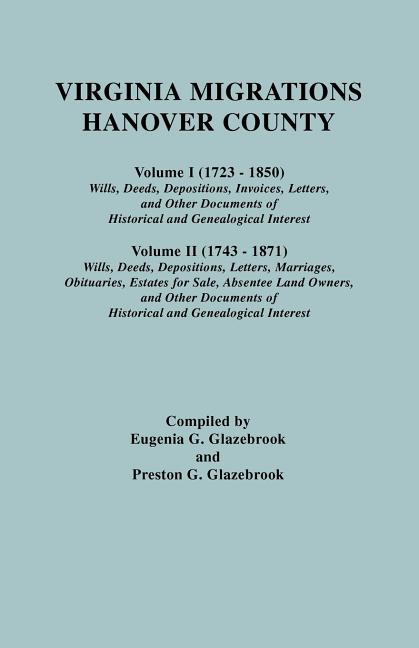 Virginia Migrations - Hanover County