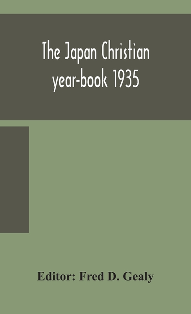 The Japan Christian Year-Book 1935