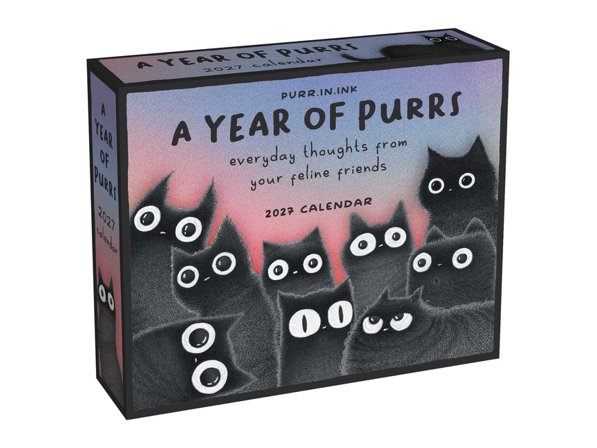 A Year of Purrs 2027 Day-To-Day Calendar