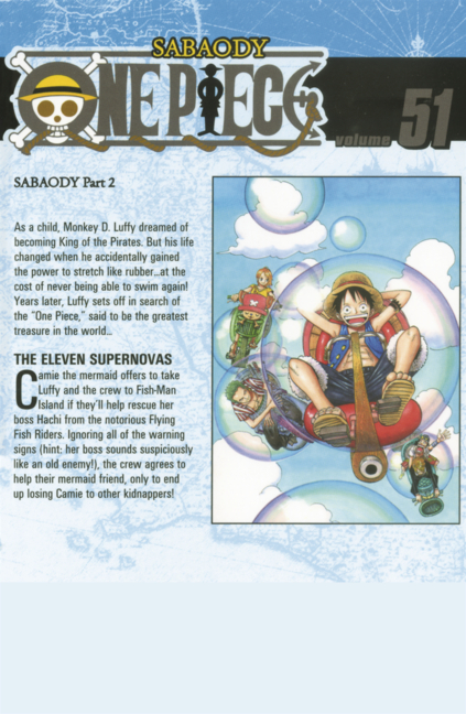 Eleven Supernovas. (One Piece, Vol. 51)