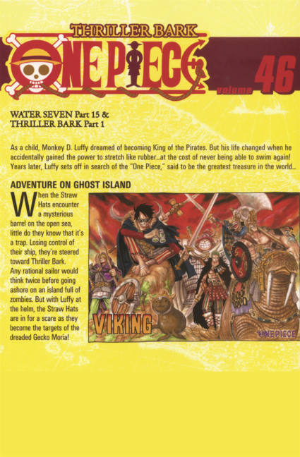 Adventure on Ghost Island. (One Piece, Vol. 46)