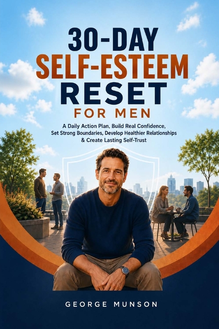 30-Day Self-Esteem Reset for Men: A Daily Action Plan, Build Real Confidence, Set Strong Boundaries, Develop Healthier Relationships & Create Lasting