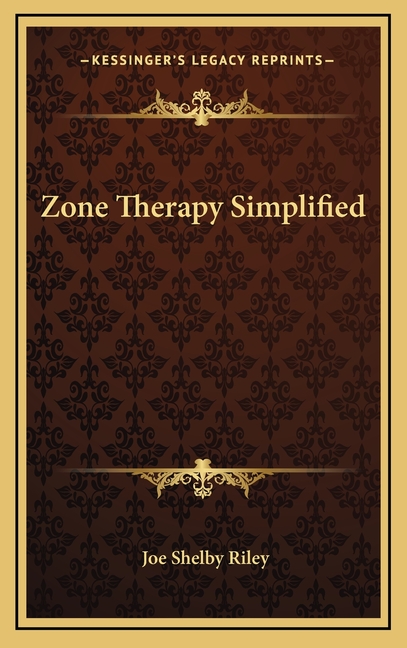 Zone Therapy Simplified