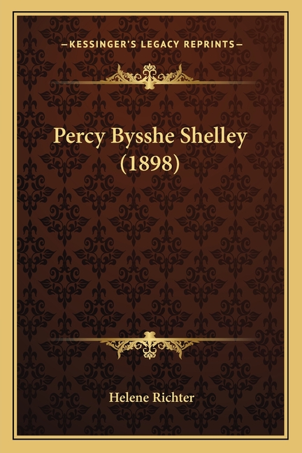 Percy Bysshe Shelley (1898)