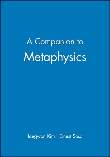 Companion To Metaphysics