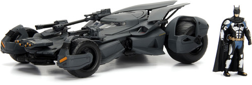 DC Batmobile - 1:24 '17 Justice League Batmobile Die-Cast Car & Batman Figure