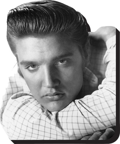 Elvis Presley- Heart Throb B&W Funky Chunky Magnet