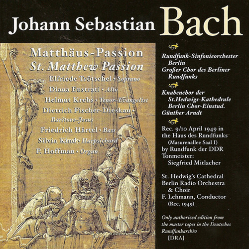 St Matthew's Passion