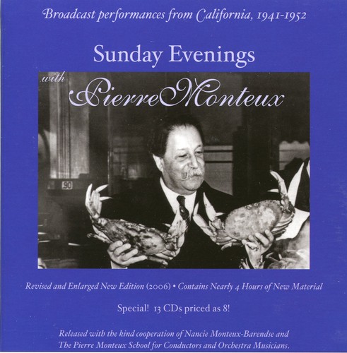Sunday Evenings with Pierre Monteaux