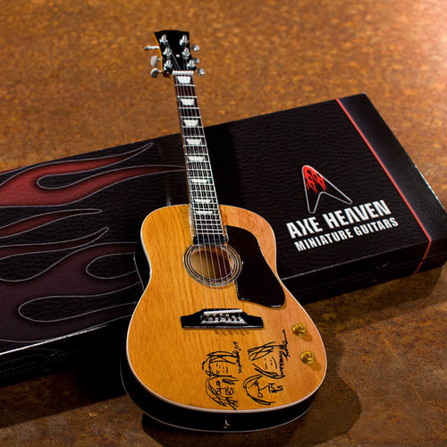 John Lennon Fab Four - Give Peace A Chance 10 Inch Miniature Acoustic Guitar
