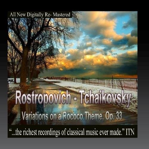 Rostropovich - Tchaikovsky, Variations on a Rococo Theme, Op. 33 (CD)