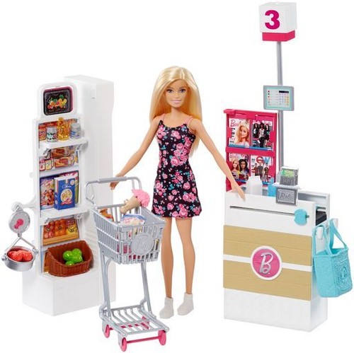 Barbie Supermarket Doll and Playset
