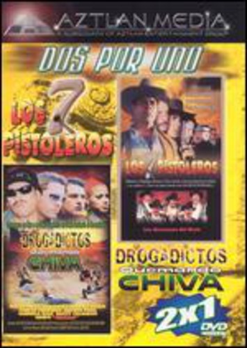 Los 7 Pistoleros/Drogadictos Quemando Chiva