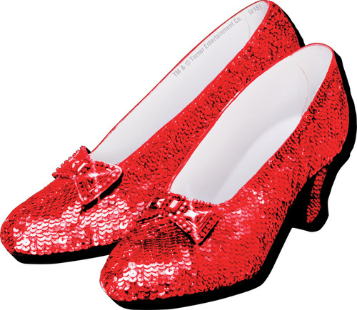 Wizard of Oz- Dorothy's Red Ruby Slippers Funky Chunky Magnet