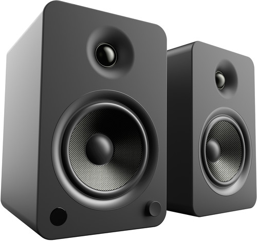 Kanto YU6MB Bluetooth Powered Speakers - 200 Watts - Phono Preamp (Matte Black)