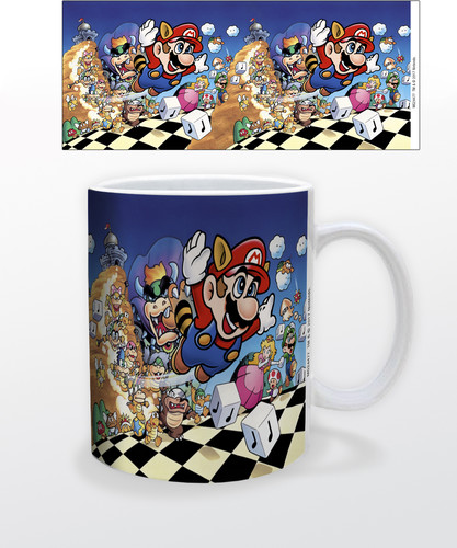 Super Mario - Mario  3 - 11 oz mug