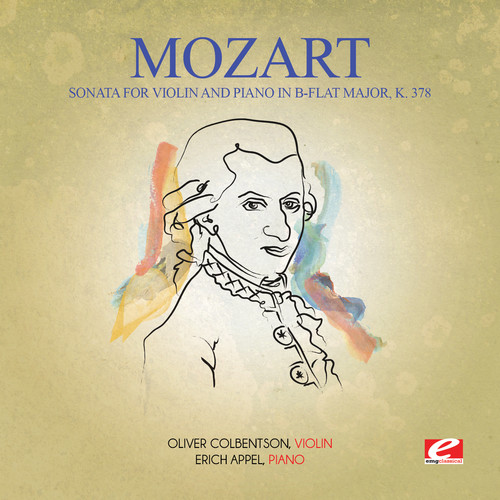 Mozart - Sonata for Violin & Piano in B-Flat Major K. 378 (CD)