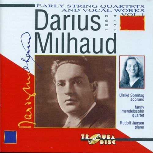 V1: String Quartets & Vocal: Quartet No.1 & 2; 4 Songs (Latil)3 Songs (Cocteau)