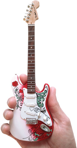 Monterey Fender Stratocaster 10 Inch Miniature Guitar Replica Collectible