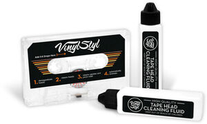 Vinyl Styl® VS-A-018 Audio Cassette Head Cleaner & Demagnetizer - For Home/Auto/Portable