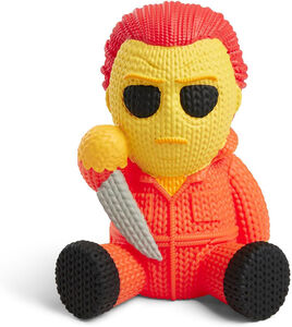 Halloween II - Michael Myers Pumpkin Orange Limited Edition Vinyl Figure – Handmade by Robots