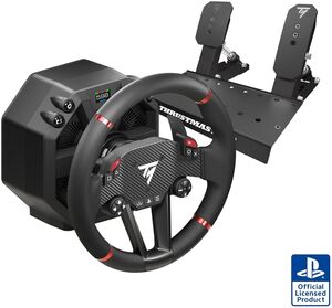 PlayStation 5 Accessory: Racing Wheel - Thrustmaster T598 Direct Axial DriveForce Feedback Racing Wheel and Pedal Set: Officially Licensed by Sony