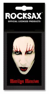 Rocksax - Marilyn Manson - Red Lips - Air Freshener (Vanilla)