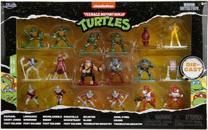 Teenage Mutant Ninja Turtles - Nano MetalFigs - 1.65" Diecast Figure 18-Pack Wave 2 (TMNT)