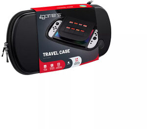 Switch 2 Accessory: Case - 4Gamers Travel Case for Nintendo Switch, OLED, Lite, and Switch 2